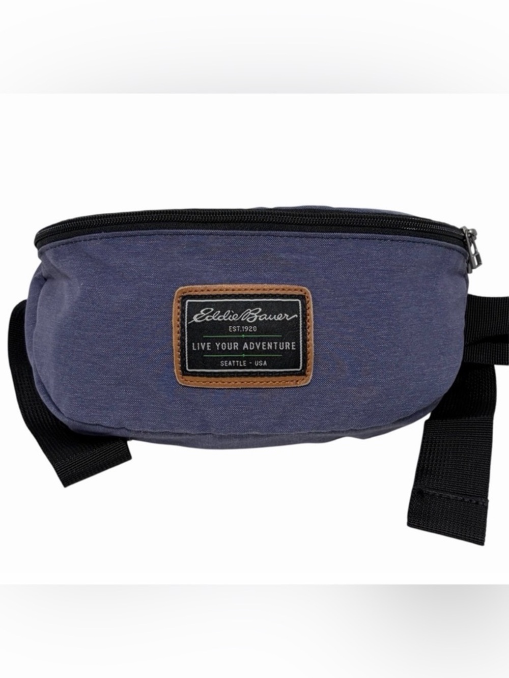 Eddie Bauer Live Your Adventure Lightweight Indigo Fanny Belt Pack Bag - New